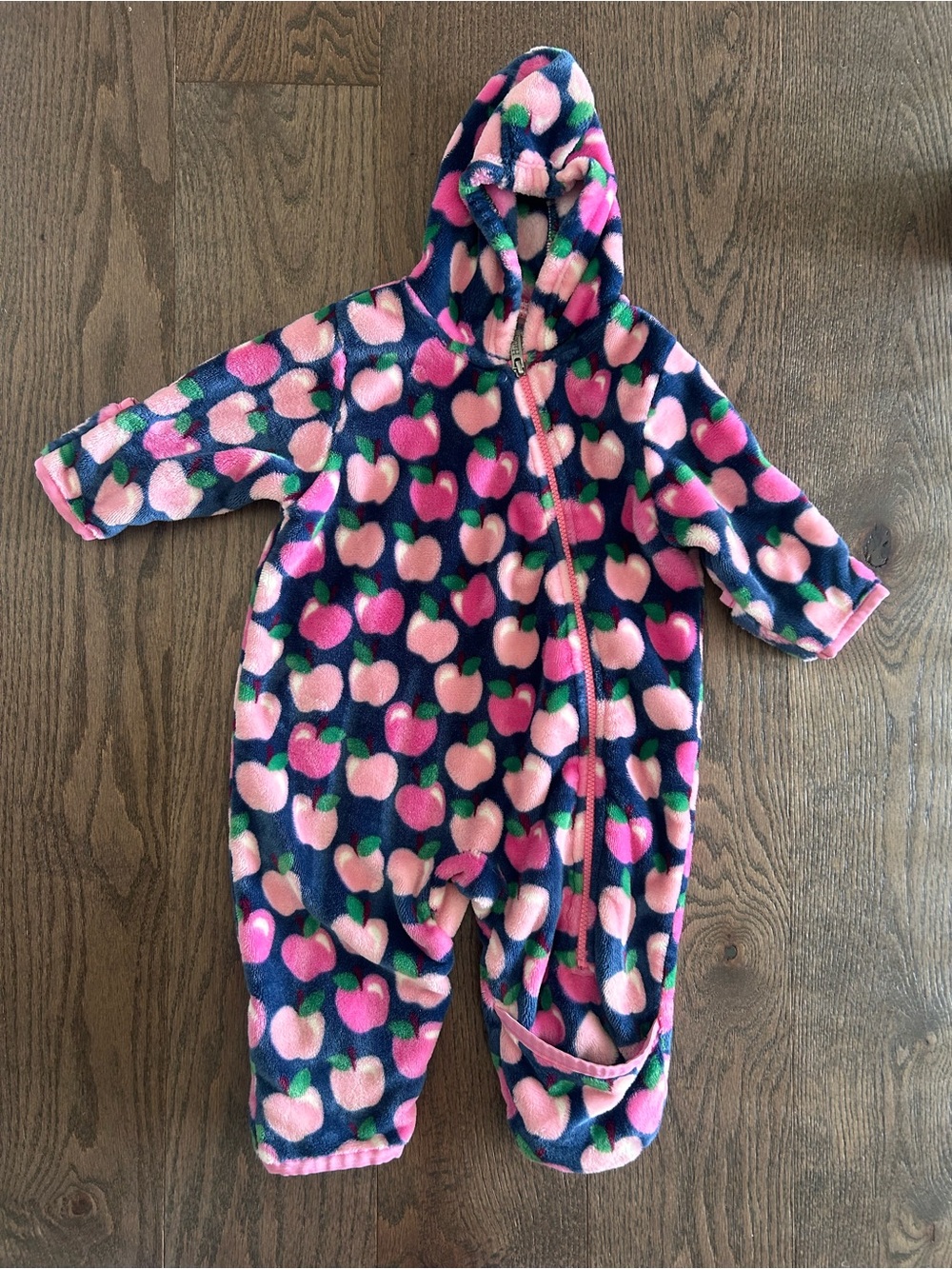 Hatley Size 18-24 month Girl's Fleece Bunting Suit